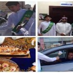 معلم يشرح درسًا في الرياضيات بعبارة “أحب وطني” (صور)