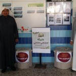 في أول يوم للاختبارات.. ابتدائية ومتوسطة الجاضع تستقبل الطلاب بالعصيرات والماء