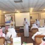عميد  كلية  ابن رشد في زيارة لجامعة الملك خالد