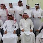 العبدالله يقيم ورشة عمل ( فصائل الدم ) بمتوسطة أبوعبيدة
