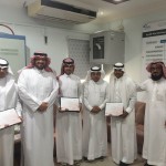 إعلام تعليم محايل يكرم مساعدته سفيرة للجودة