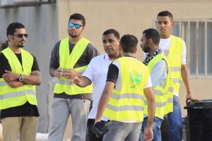 الشويهين خلال توزيع العمل على الفرق