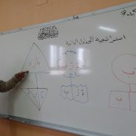 درس تطبيقي للدراسات الاجتماعية في متوسطة المهاجرون بتعليم أحد رفيدة