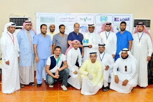 الشويهين يكرم الطاقم الطبي المشارك في الحملة