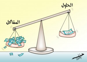 الحل +والمشاكل