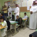 مدير مكتب التعليم بغرب الطائف يقوم بزيارة تفقدية لابتدائية عبدالله بن عباس