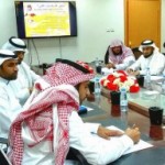 أفتتاح معرض فنية في مدرسة عمر بن عبدالعزيز برأس تنورة