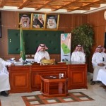 إعتماد شعار برنامج بر الوالدين للعام ١٤٣٦_١٤٣٧ في مدرسة عمر بن عبدالعزيز برأس تنورة