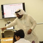 ورشة عمل كيف تكتشف الطالب الموهوب لمعلمي متوسطة أبوعبيدة