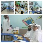 وزير العمل يلتقي بطلاب الفلاح في ساحات الحرم