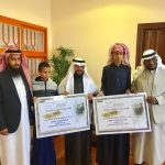 ” الجوني ” يشهد الانتخابات الطلابية بمتوسطة المهاجرين بأحد رفيدة
