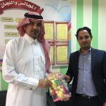 زيارة طلاب متوسطة عثمان بن العاص لـ معرض الرياضيات حياتنا