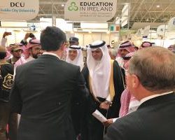 كشافة الكلية التقنية بنجران يزورون معرض أسبوع حرس الحدود الخليجي بنجران