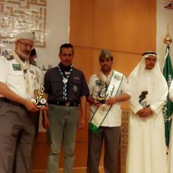 كشافة عسير تحصد جائزة التميز في المشروع الوطني لحماية البيئة