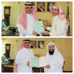 ثانوية الحسن بن علي بالرياض تنظم معرض لشهيد الوطن ” الغامدي “