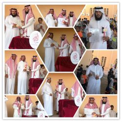 بمناسبة اليوم العالمي للمعلم : منسوبو المدرسة السعودية بتبوك يهنئون مدير تعليم المنطقة المكلف