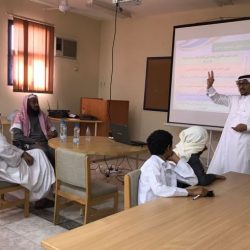 تعليم الرس يقدم ورقة عمل في ملتقى ” رؤساء أقسام الرياضيات “