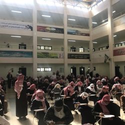 القيادات بتعليم الزلفي تتابع سير الاختبارات