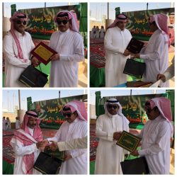 ثانوية الأبناء الأولى بتبوك تكرم معلميها المتميزين والطلاب المشاركين في الأنشطة