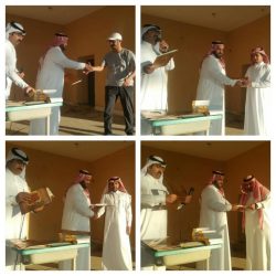 مشرف الجودة الشاملة بتعليم جدة يزور متوسطة الحسن بن علي