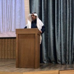 في محاضرته بجامعة الملك خالد الامير الدكتور العميد فيصل بن محمد بن ناصر دور مظاهرات الحقوق والحريات فى الارهاب العالمي الجديد