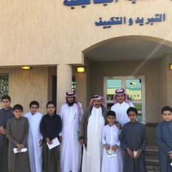 تدشين المقرأة الإلكترونية ومعمل الإنجليزية بابتدائية حفص ومتوسطة قالون بالواديين بعسير  