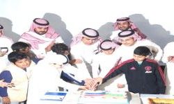 مدير تعليم الشرقية الدكتور الشلعان يطلع على سير العمل في مدرستي فلسطين والمزرعة بالدمام