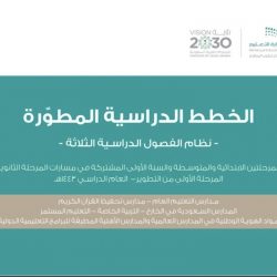 التعليم: تكشف عدد الساعات الدراسية في الخطة المطورة للمرحلتين الابتدائية والمتوسطة
