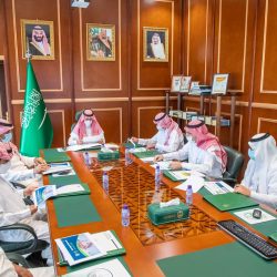 معالي رئيس جامعة حائل .. يلتقي قيادات الجامعة