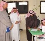مدير جامعة شقراء يتفقد اختبارات كلية العلوم بحريملاء