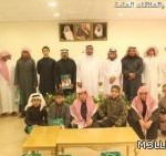 الفائجة بمساعد مديرالإشراف التربوي يتوج مدرسة بطولة كرة القدم للصالات
