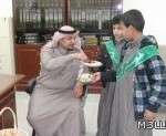 درس نموذجيا في الابتدائية الخامسة عشرة بالخرج لتفعيل تبادل الزيارات