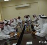 الخضي يرأس اجتماع لجنة تطوير موقع مكتب أبوعريش