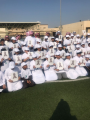 70 طالب في مبادرة المشي لحملة السرطان بمتوسطة الأمير سعود بن جلوي المتوسطة