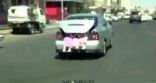 بالفيديو .. سائق ينقل طالبات ابتدائية ببيشة داخل شنطة سيارته