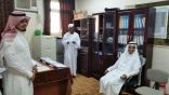 جولة تفقدية لثانوية العيدابي الليلية بصبيا للإطلاع على الاختبارات