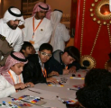 مرسم حر للأطفال في  بينالي عسير  الدولي