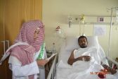 طلاب ثانوية الريان يزورون مصابي الحد الجنوبي