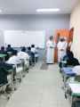 مدير عام تعليم المدينة يتفقد سير الاختبارات