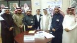 “إختباراتنا أحلى ” في متوسطة المعتصم بالله للعام السابع بحضور مدير التعليم