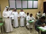 جولات إشرافية لتفقد سير اختبارات مدارس تعليم الكبار الليلية