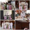مدير التعليم يستقبل براعم الروضة الثالثة ويشارك في مبادرة بصمتي لحب وطني‎