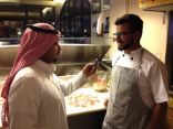 فراس يقدم «البيتزا» بنكهة سعودية