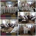 مدير مكتب تعليم بني عمرو يتلقى التهنئة باليوم الوطني من ثانوية زيد بن الخطاب‎