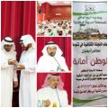 الدكتورالفقيه محاضراً : ( الوطن أمانة ) على مسرح ثانوية الصدّيق بتنومة‎