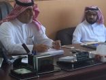 مساعد مدير تعليم تبوك يرأس الاجتماع الأول لإدارة الموهوبين