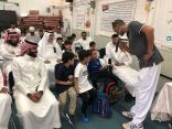 ابتدائية الفاروق بالدمام تستقبل طلابها ببرنامج ترفيهي