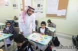 النماص: مدرسة تضع ملصقات على الطاولات للحد من «الخربشات»