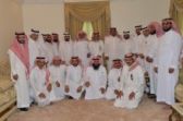 آل قاسم ووفد من التعليم في زيارة للأستاذ عبدالله العسبلي‎