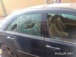 مجهولون يحطِّمون سيارة معلم ثانوي في “سليمانية تبوك”